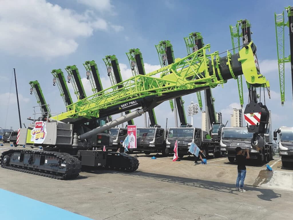 Applications in ZOOMLION Crawler Crane