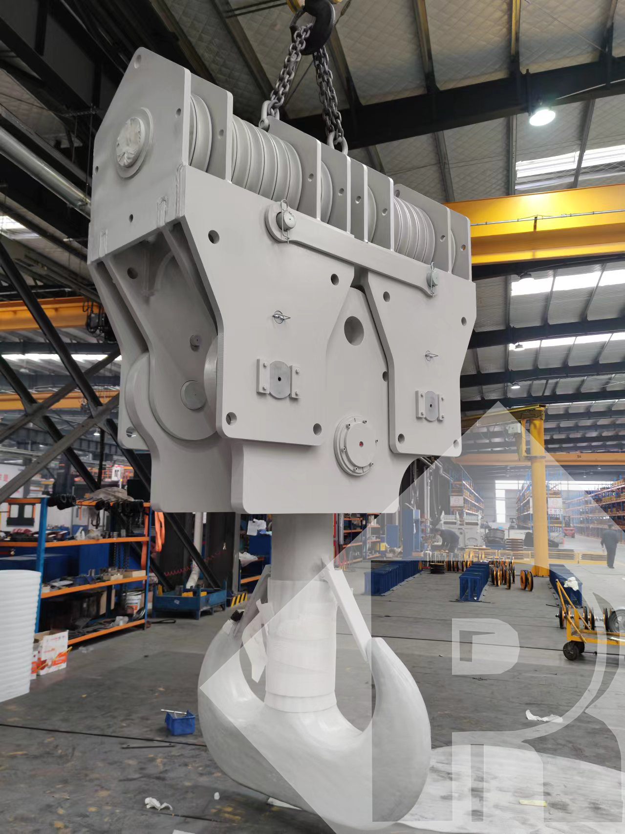 500-ton Crawler Crane Hook Block Project