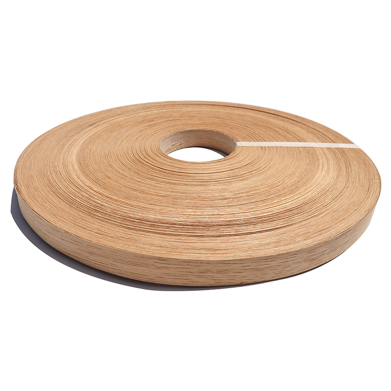 Custom High Quality 0.45MM White Oak Engineering Wood Veneer Edge Banding