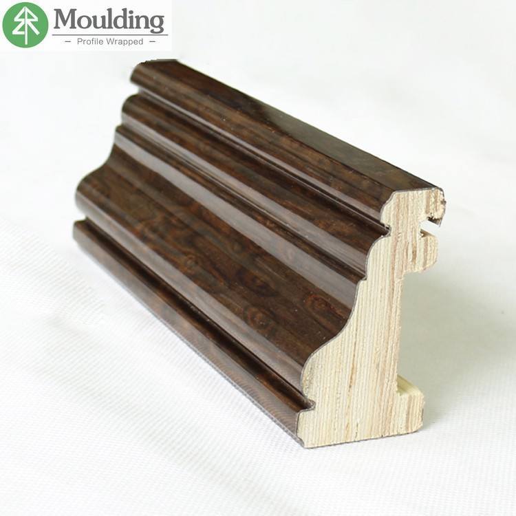 Pre Lacquered LVL Split wooden Door Jamb Moulding