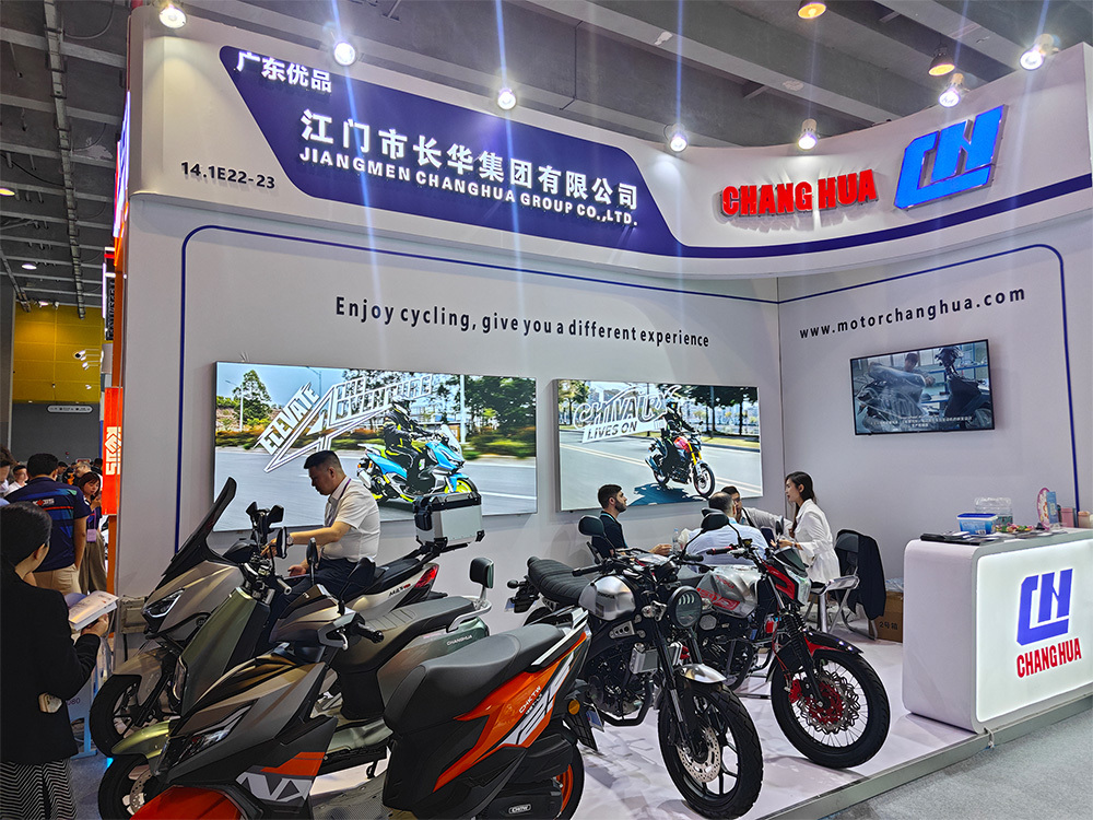The 136th Canton Fair | Changhua Motorcycles’ new wave of intelligence and electrification
