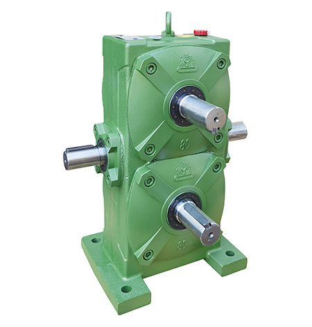 WPSA upper and lower double box worm gear reducer