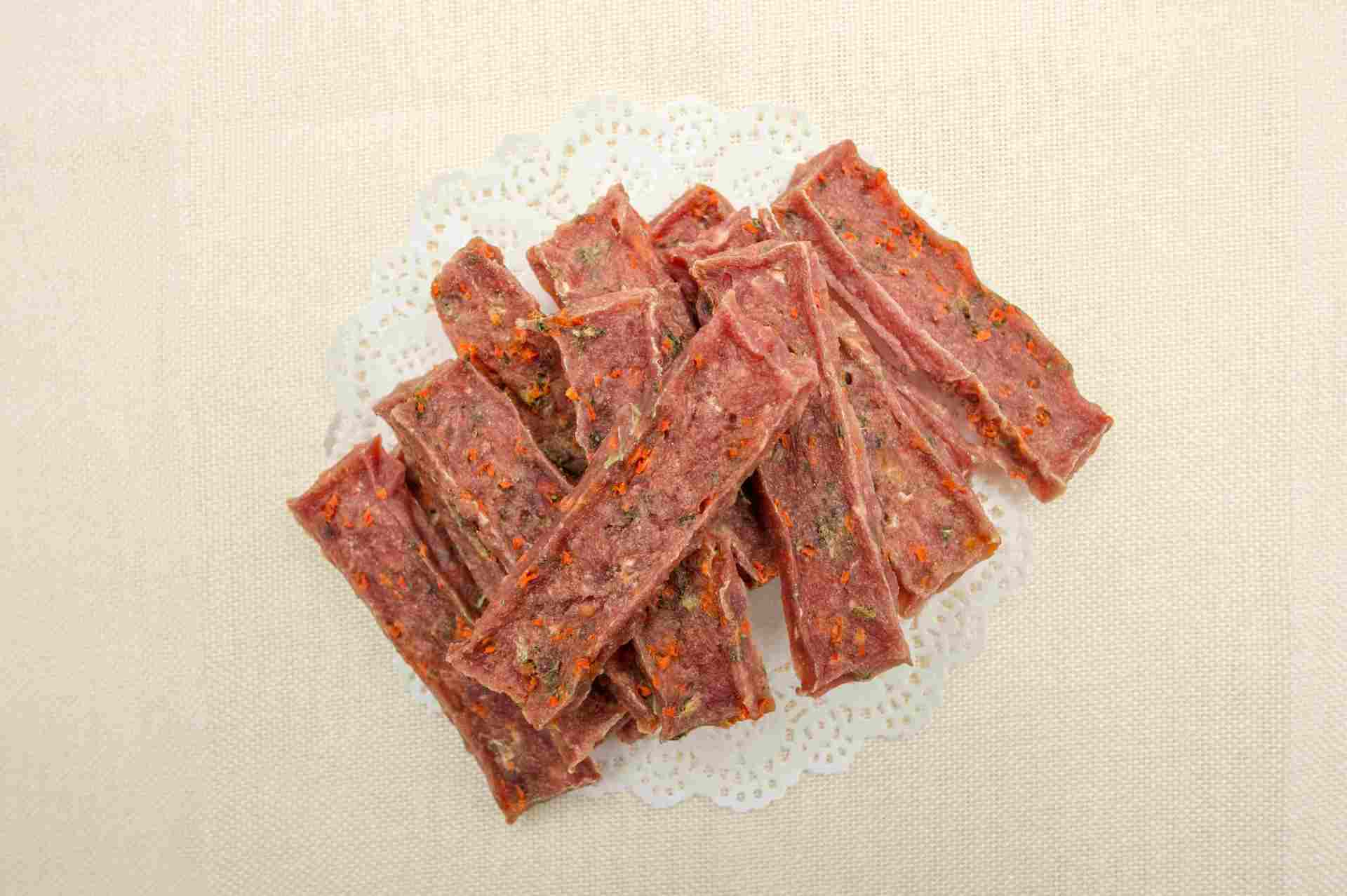 鸭肉蔬菜短切片