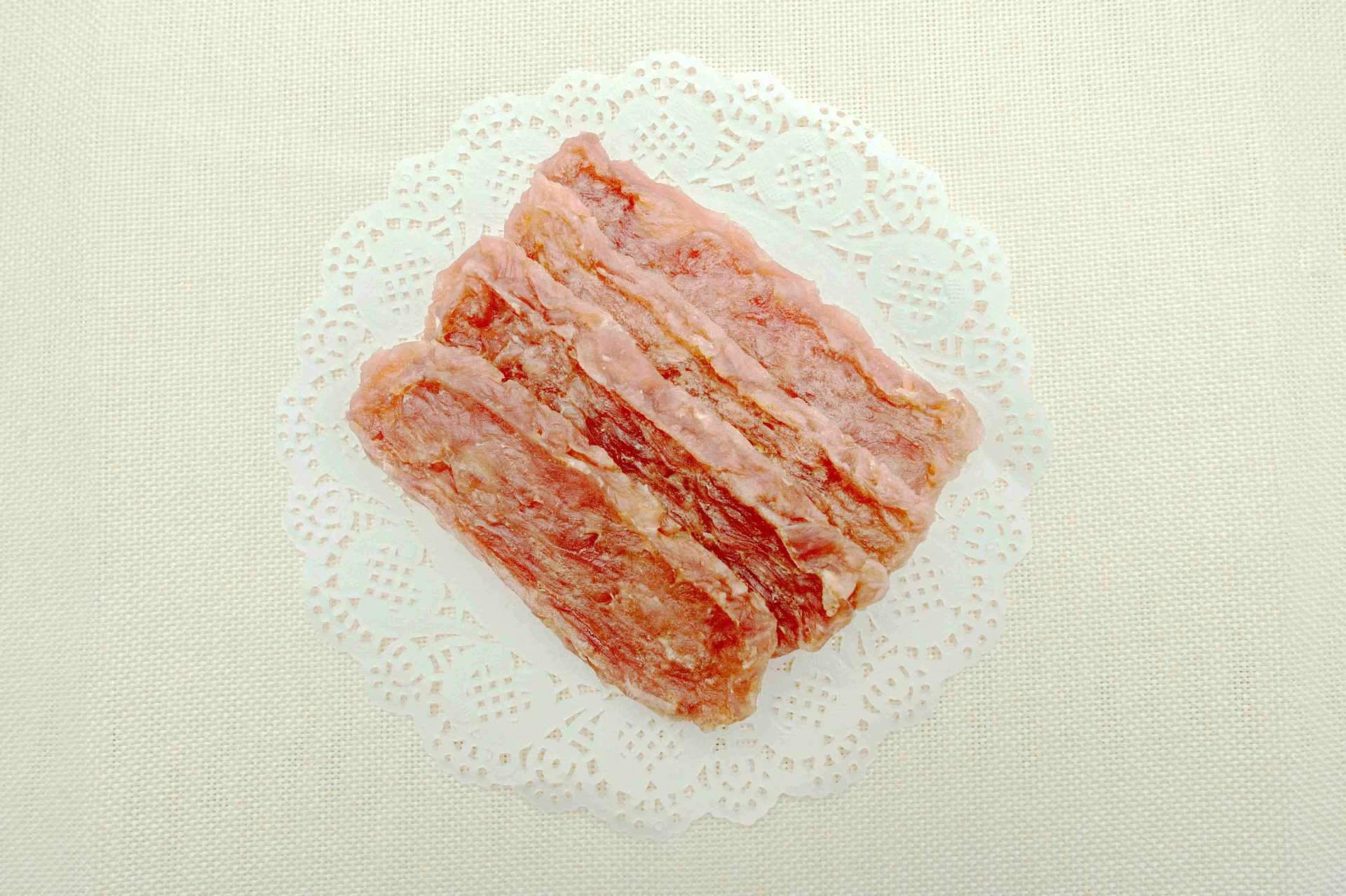 兔肉切片
