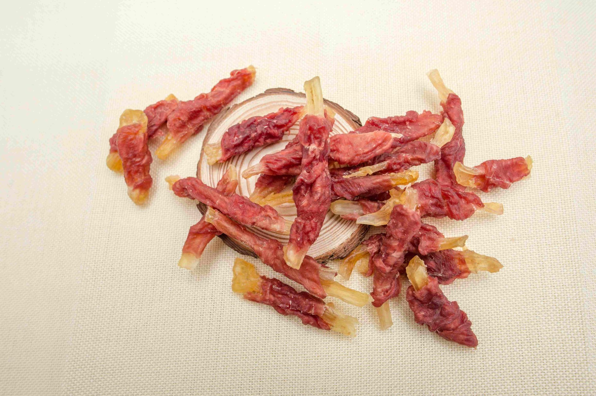 鸭肉缠牛蹄筋