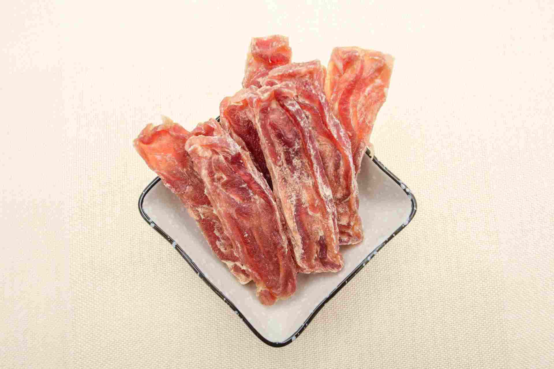 鸭肉短切片