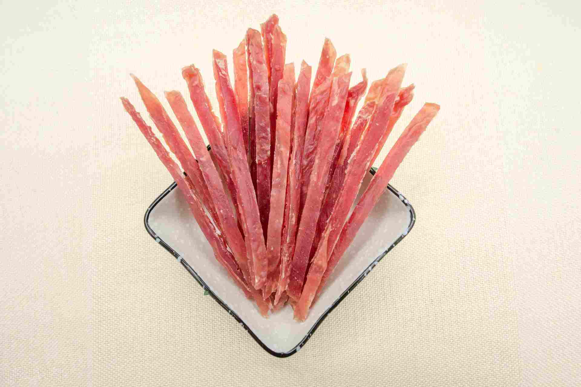 鸭肉切丝