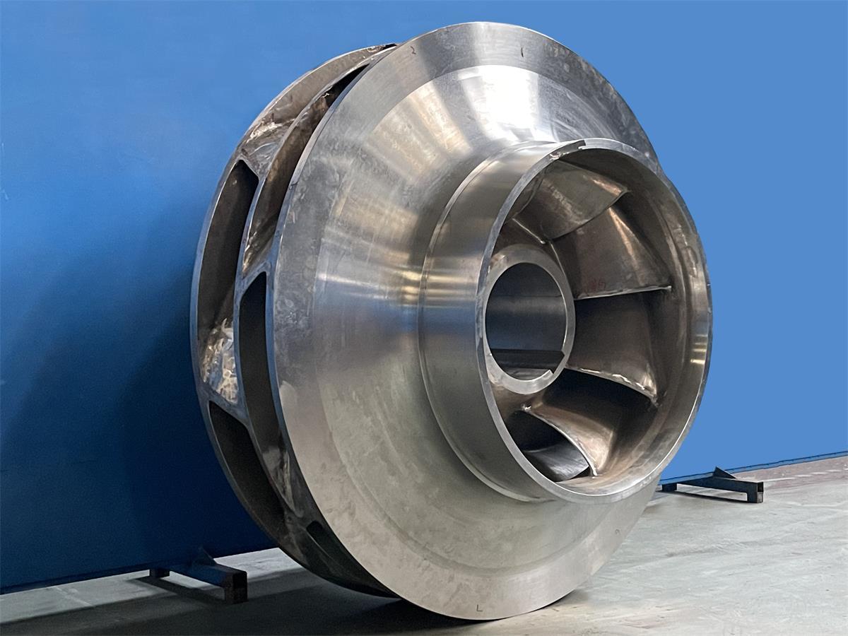 Impeller cladding