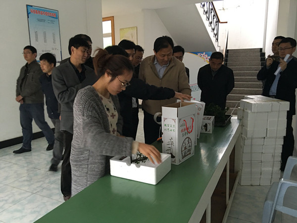 扬州市农委领导来我公司调研党建工作