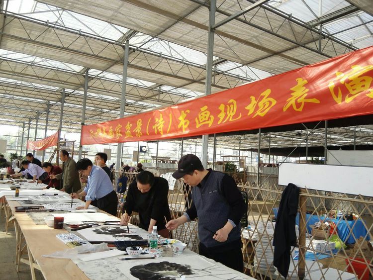 2017扬州江都第二届春季盆景展销会在山水园隆重开幕