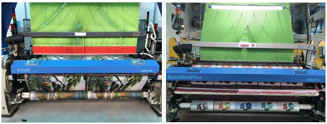 Build a fashionable and personalized fabrics by Warp Heat Transfer Printing Machine On The Loom