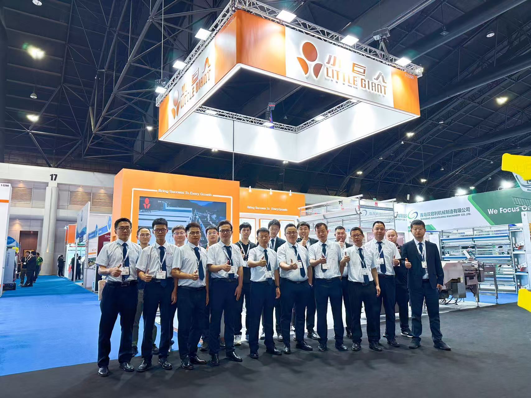 Little Giant Group booth has attracted global attention at VIV ASIA 2025！