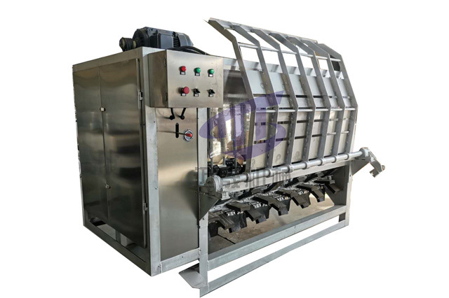 Machine de rabotage de porcs en spirale