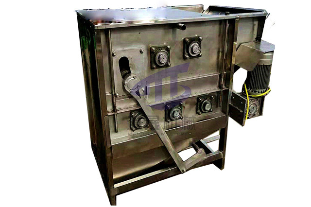 Sheep head hair-beating machine