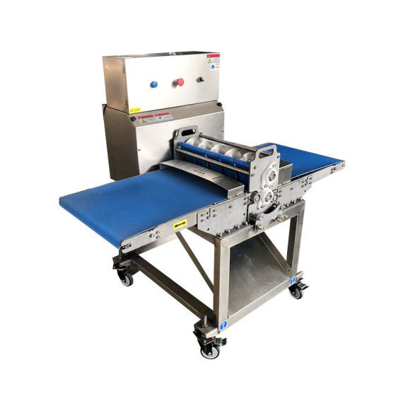 Meat slicing and shredding machine