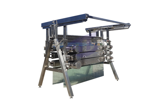 A-type poultry hair removal machine