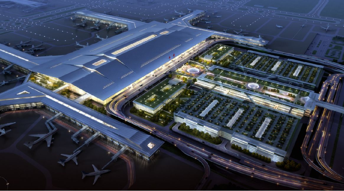 西安咸阳国际机场三期扩建工程GTC及轨道预留工程施工总承包项目