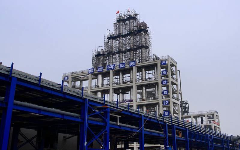 陕西天宏 1250 吨/年多晶硅项目安装工程