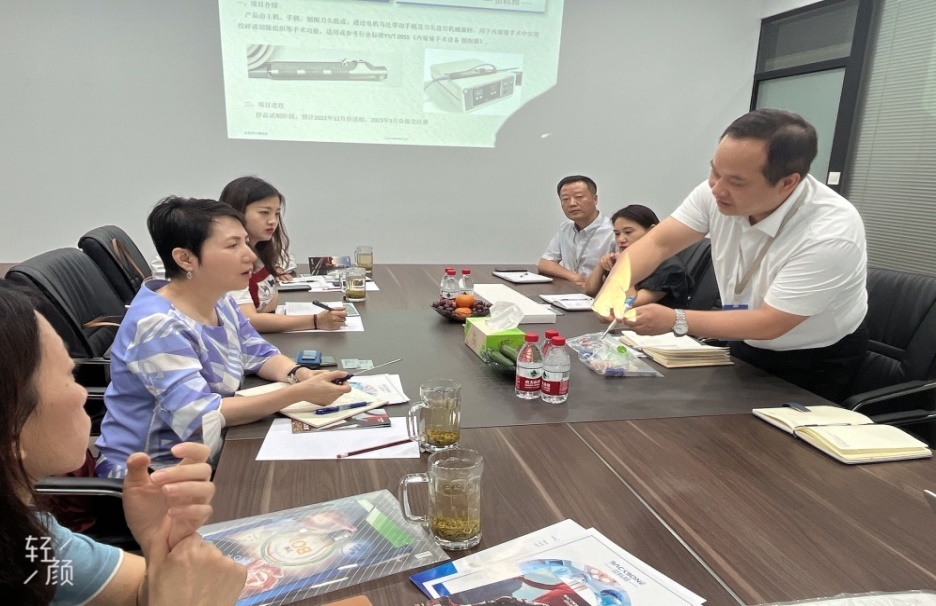 泰國駐上海總領事館投資領事鐘寶芬一行到訪貝科邦公司