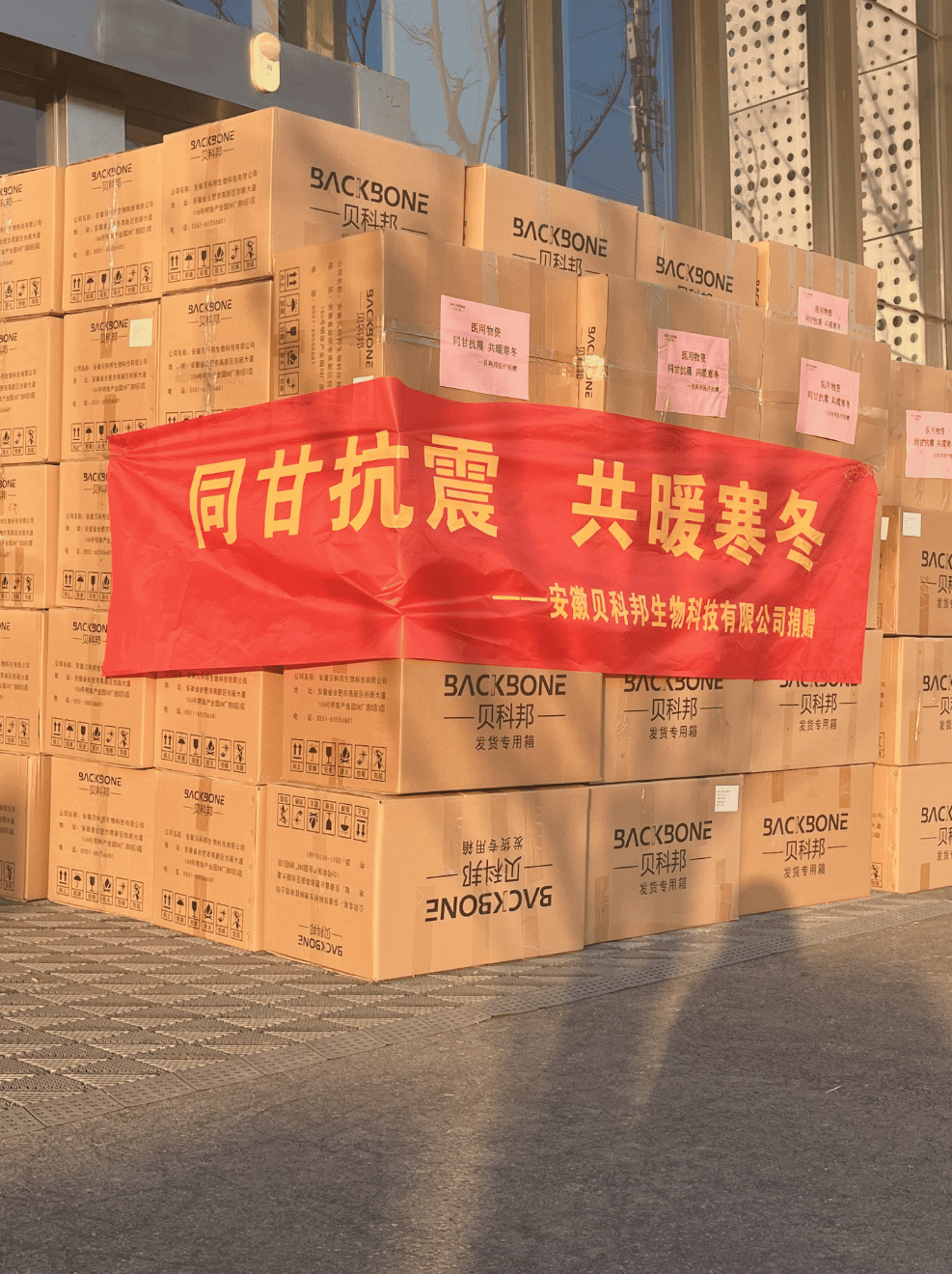 同甘抗震，共暖寒冬