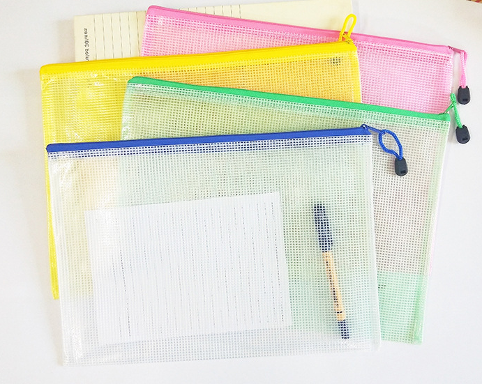 EVA grid stationery bag