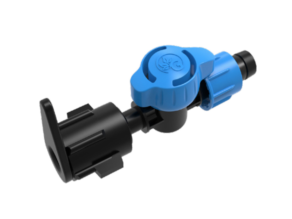 Mini valve offtake with gasket for tape (POM)