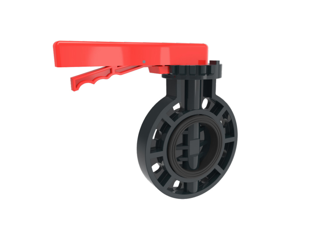 PVC butterfly valve