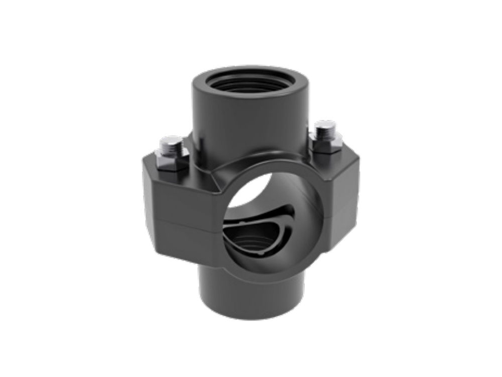 Doube clamp saddle