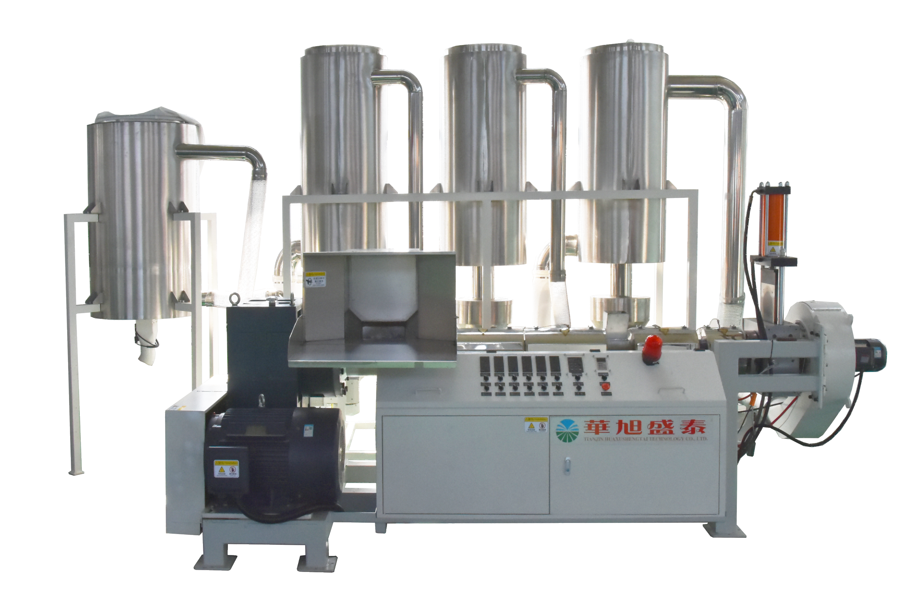On-site Waste Drip Tape Recycling Pelleting Production Line