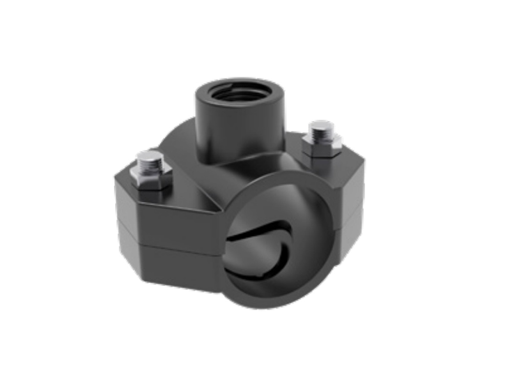 Single clamp saddle