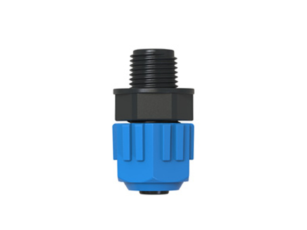 Threaded coupling for command tube