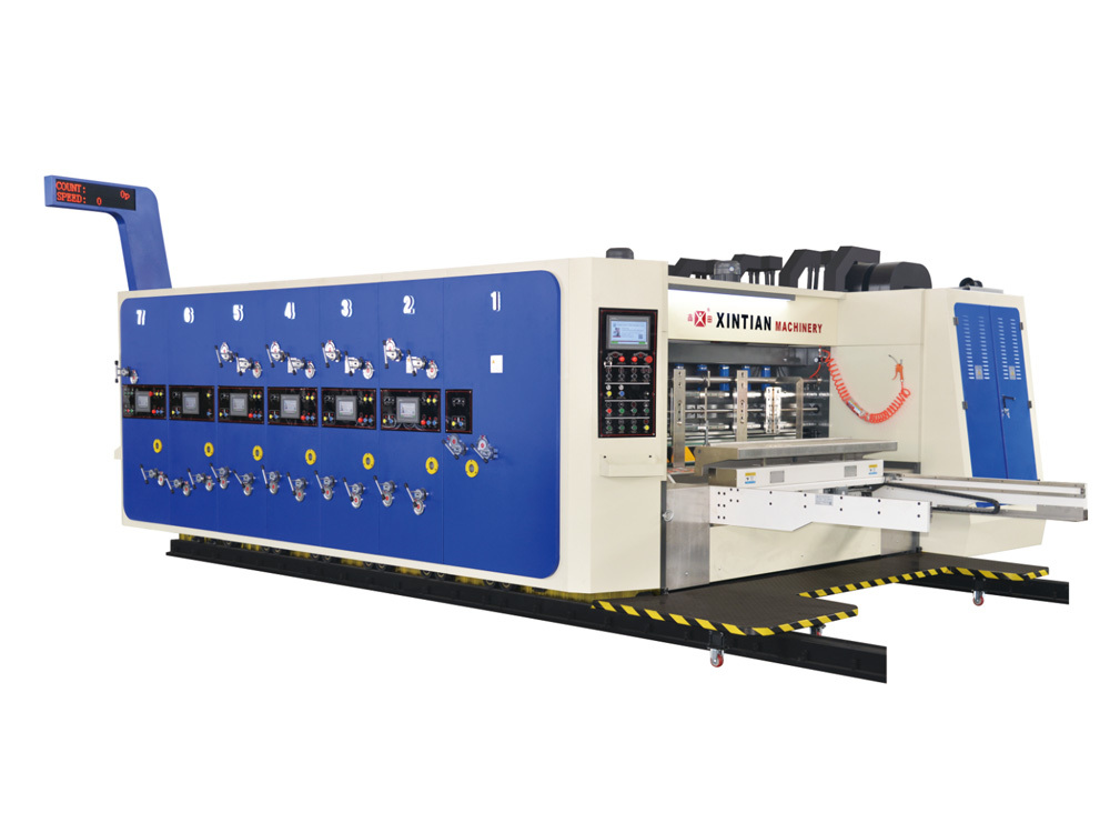 XT-D Computerized High Speed Flexo Printer Slotter Die Cutter