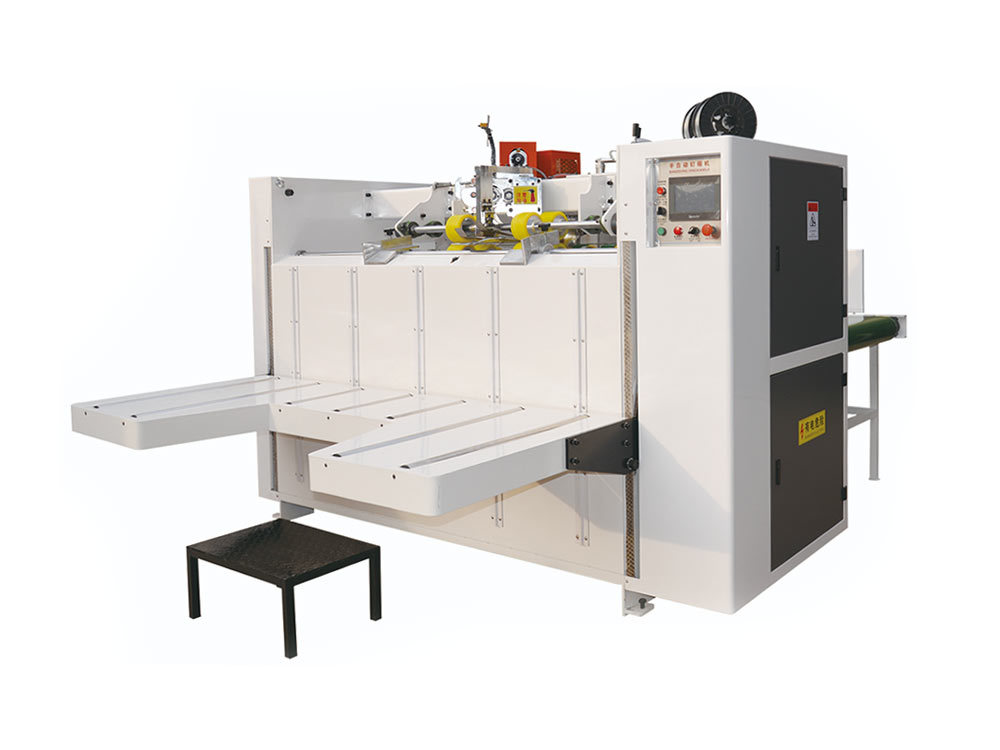 Double-head semi-automatic stitcher machine (four servo)