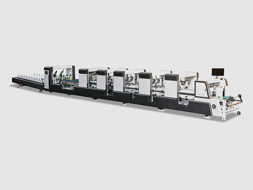 4&6 Corner Folder Gluer Machine