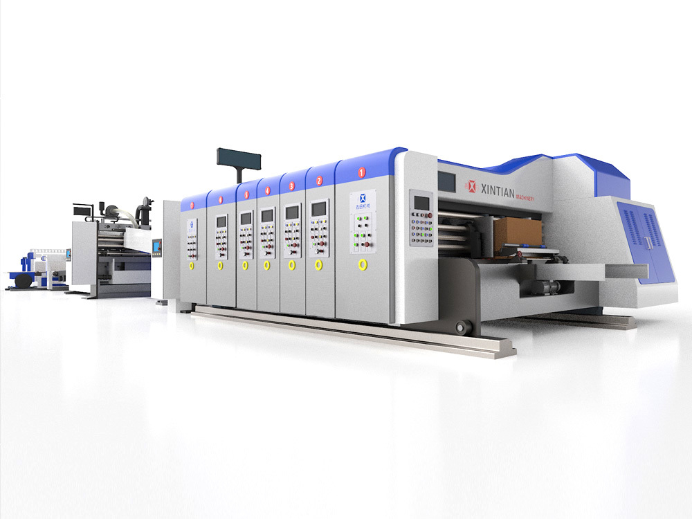 XT-F Model flexo printer inline machine