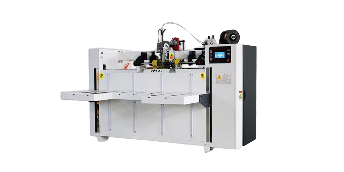 Double Servo Semi-Auto Stitcher Machine