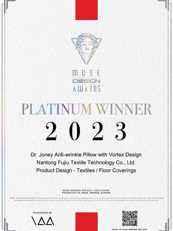 Muse Award Certificate