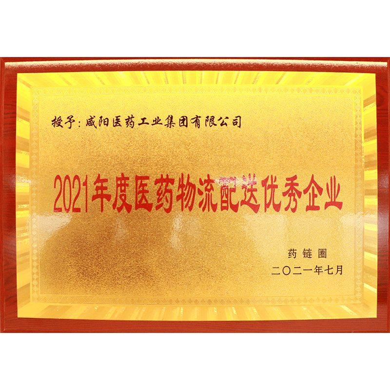 2021年度醫(yī)藥物流配送優(yōu)秀企業(yè)