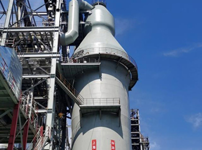 天津铁厂2800m³高炉锥柱旋切顶燃式热风炉