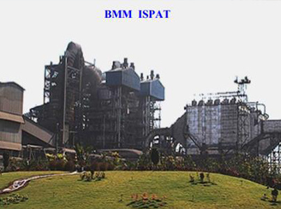 印度BMM钢铁680m³高炉锥柱旋切顶燃式热风炉