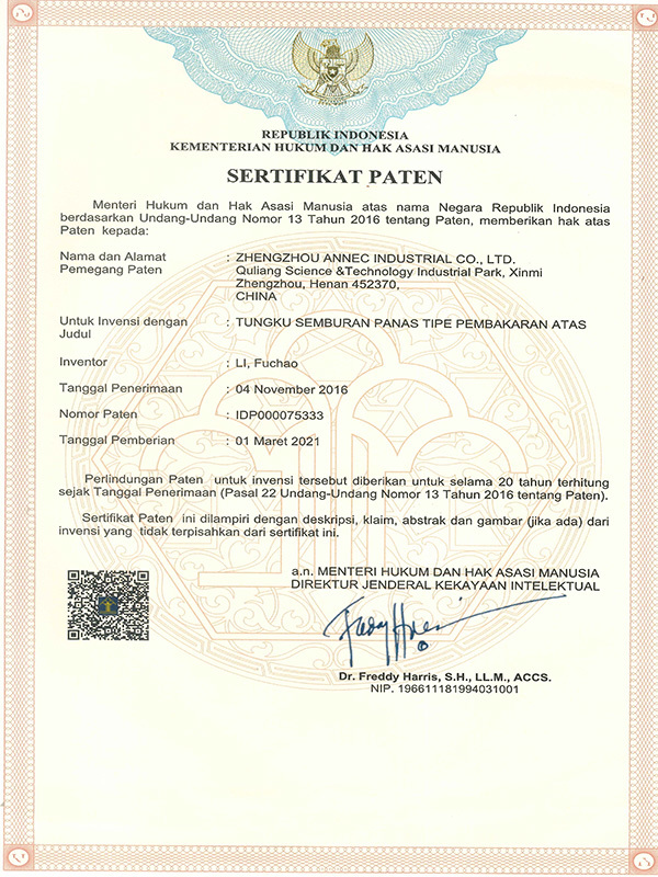 Patent in Indonesia Patent in Indonesia