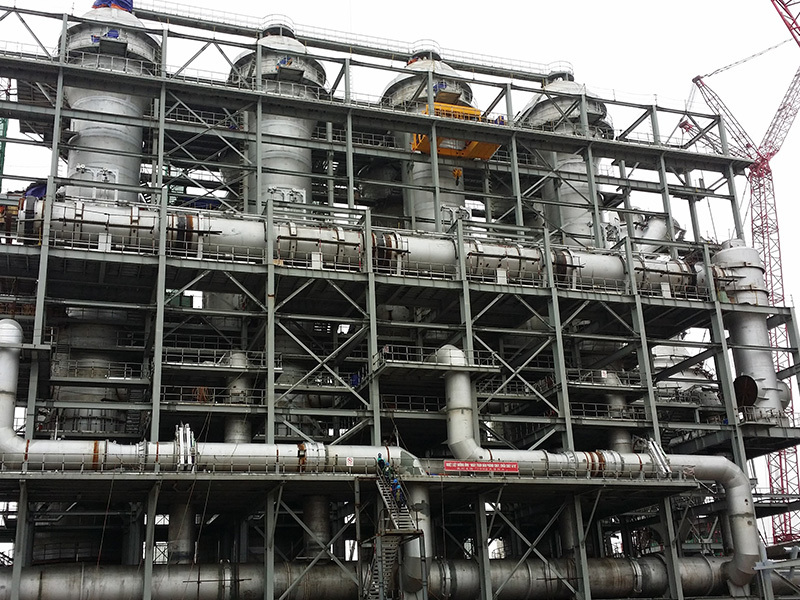 Formosa Hojing 2 × 4350 External Combustion Hot Blast Stove Formosa Hojing 2 × 4350 External Combustion Hot Blast Stove