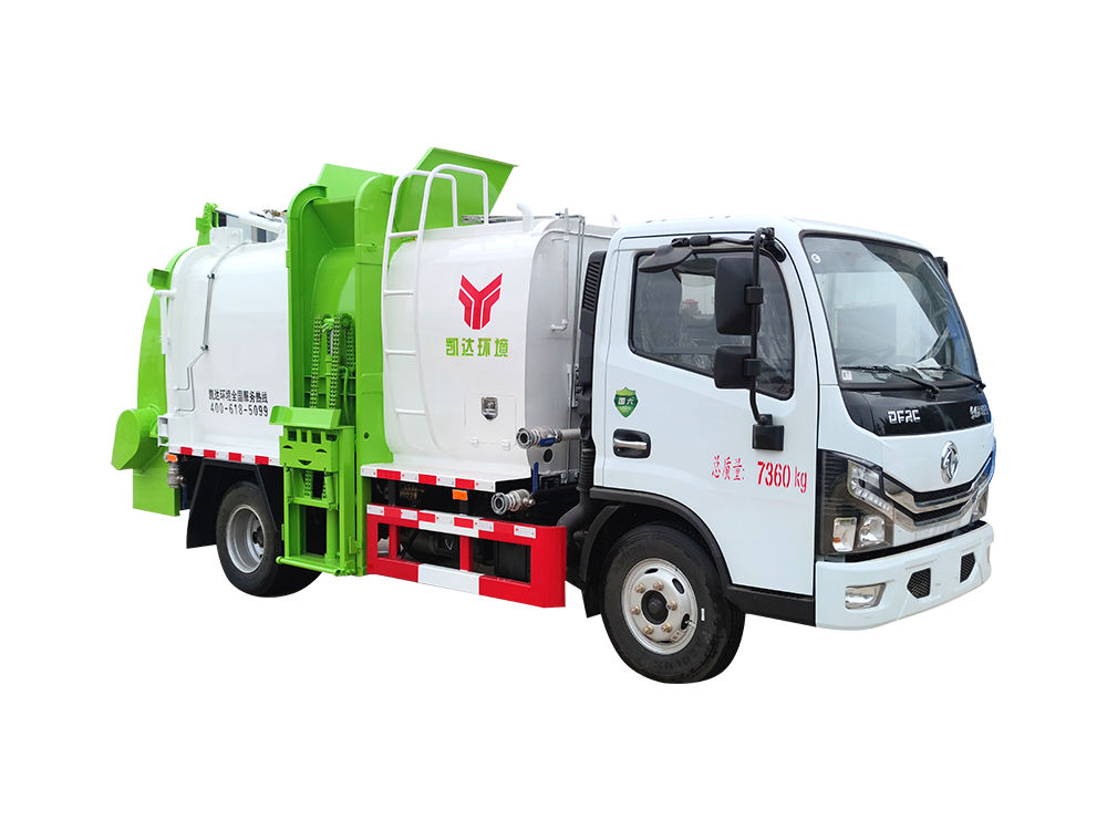 凱達5方餐廚垃圾車-燃油版