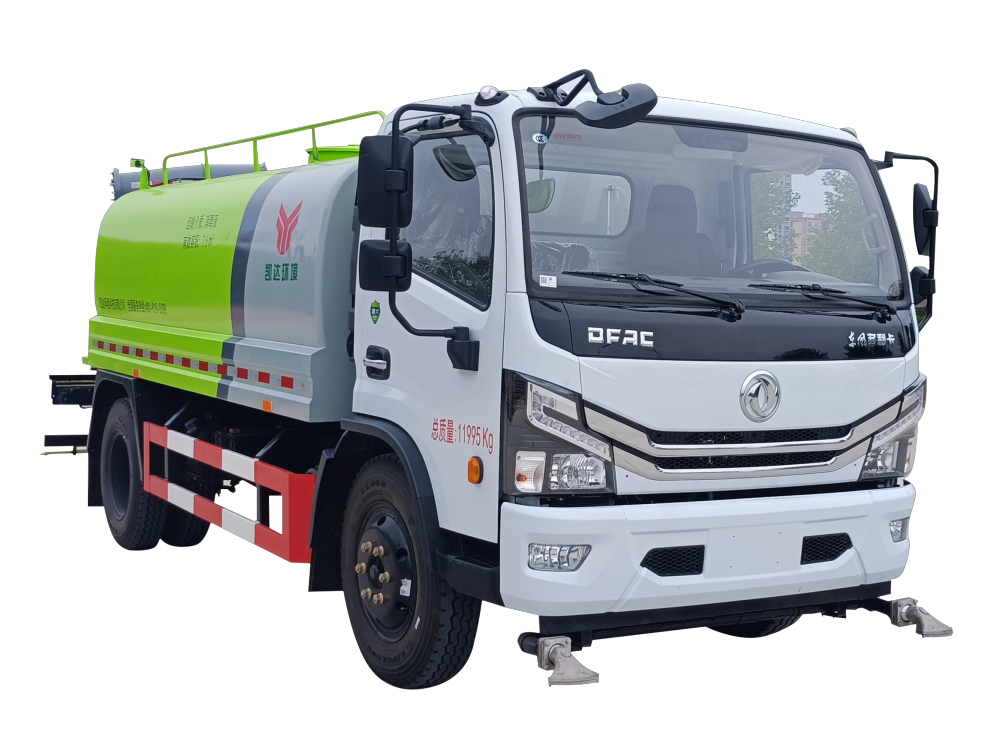 凱達8方防疫消毒灑水車-選裝霧炮-燃油版