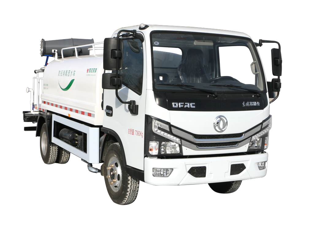 凱達5方防疫消毒灑水車-選裝霧炮-燃油版