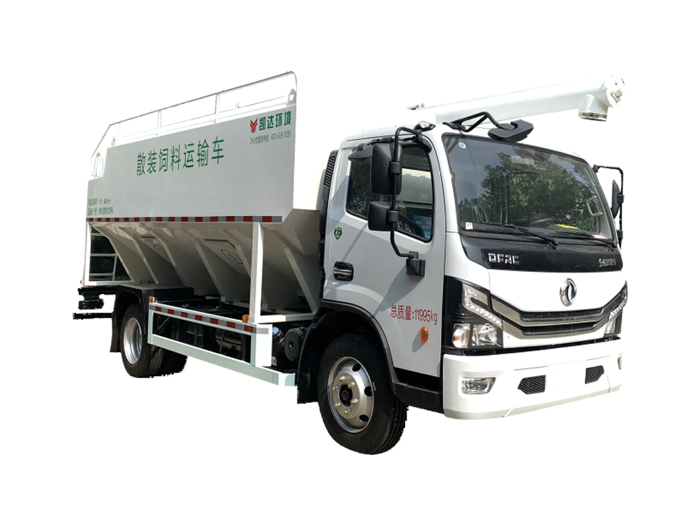 凱達(dá)12方散裝飼料運(yùn)輸車-燃油版