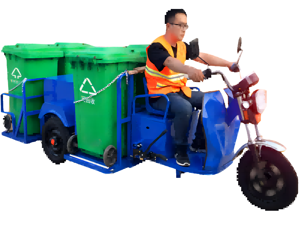凱達(dá)電動(dòng)三輪垃圾桶轉(zhuǎn)運(yùn)車-四桶型