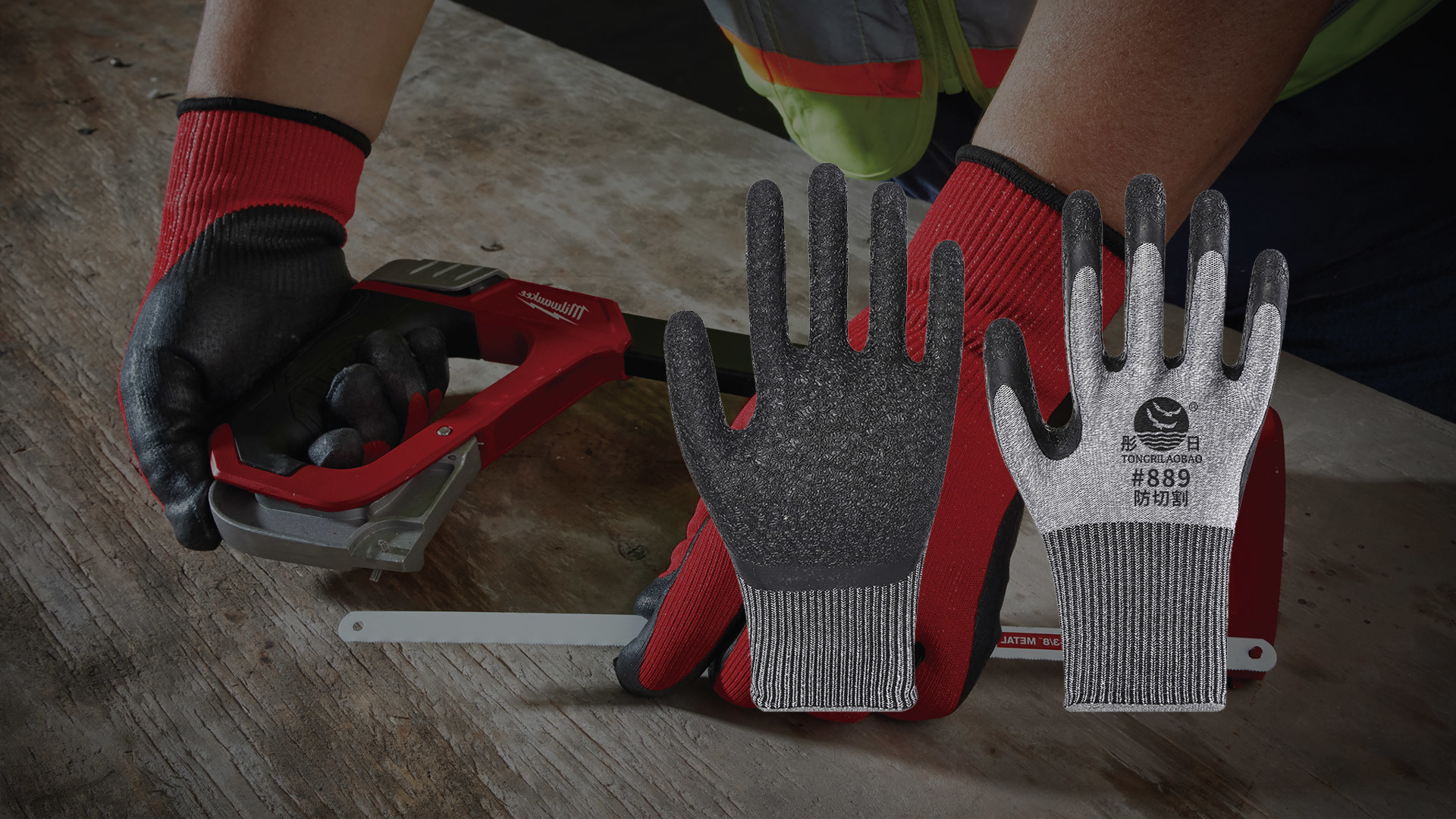 Anti cutting gloves