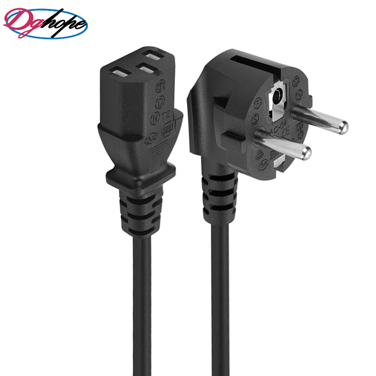 European standard 3Pin plug power cord