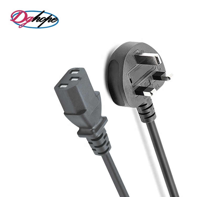 Britain standard 3Pin plug power cord